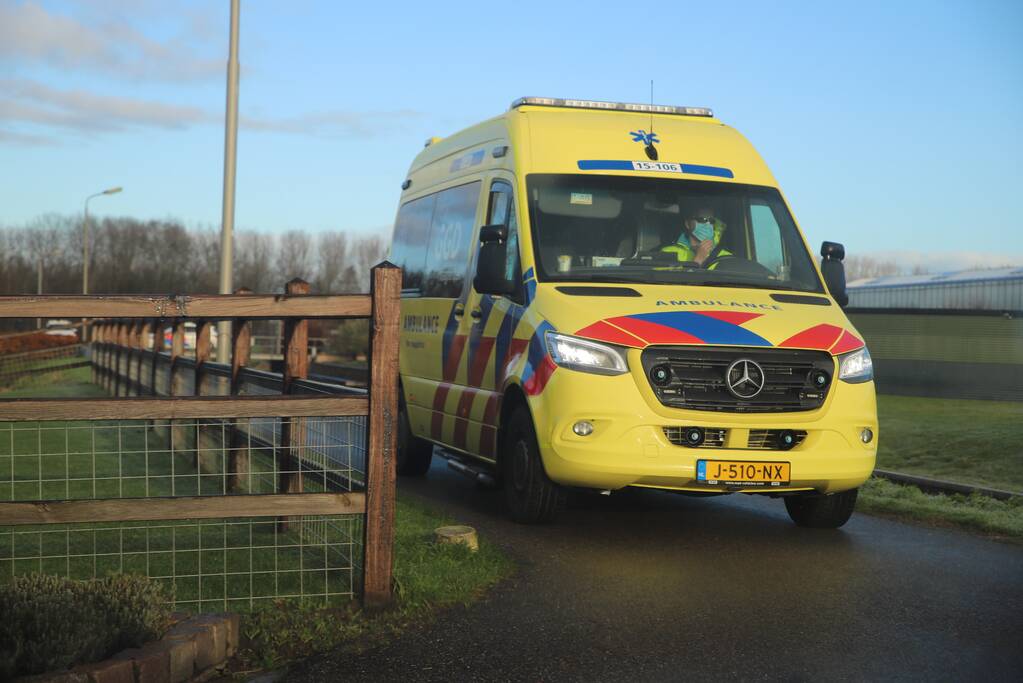 Traumahelikopter ingezet voor incident