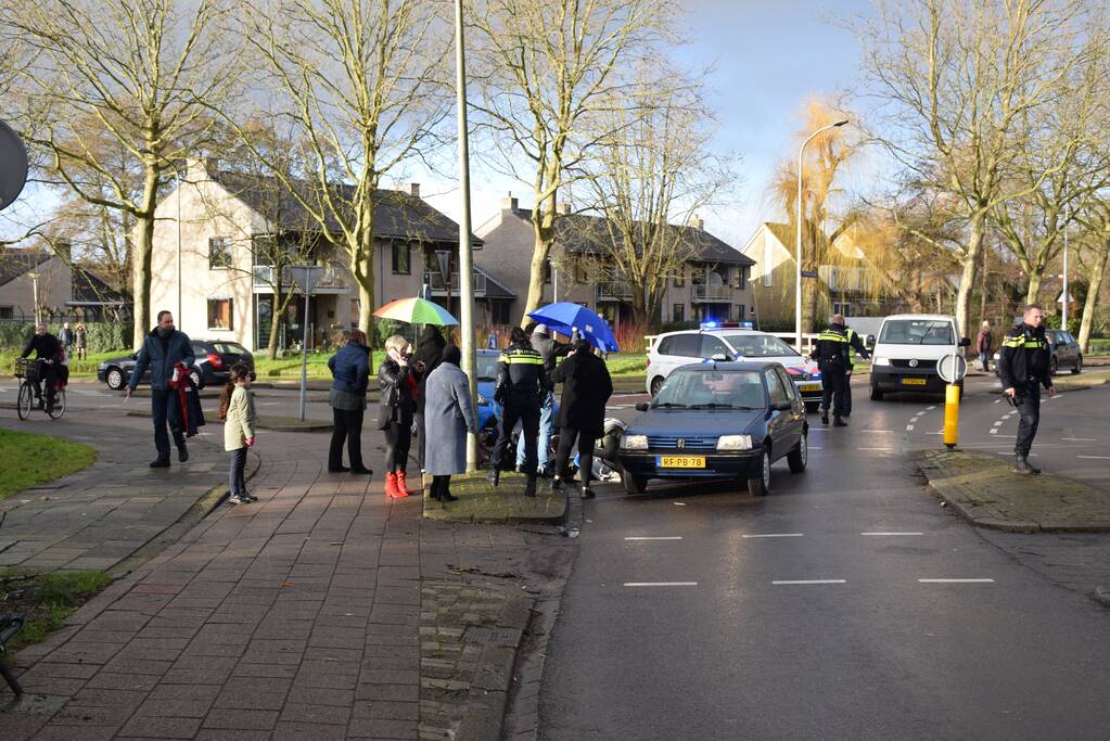Jongen op step aangereden