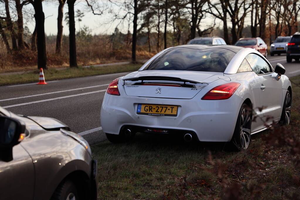Meerdere voertuigen betrokken bij kop-staartbotsing