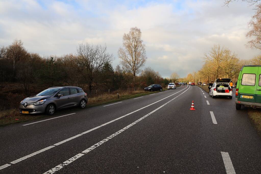 Meerdere voertuigen betrokken bij kop-staartbotsing