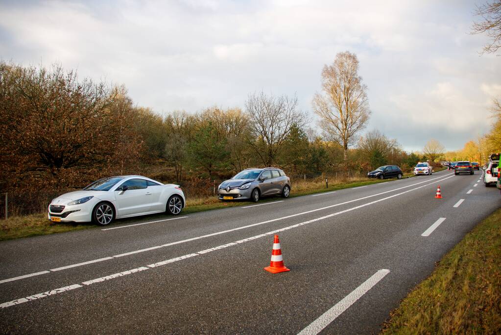 Meerdere voertuigen betrokken bij kop-staartbotsing