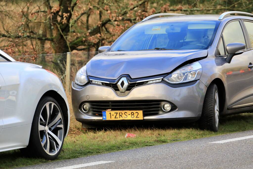 Meerdere voertuigen betrokken bij kop-staartbotsing