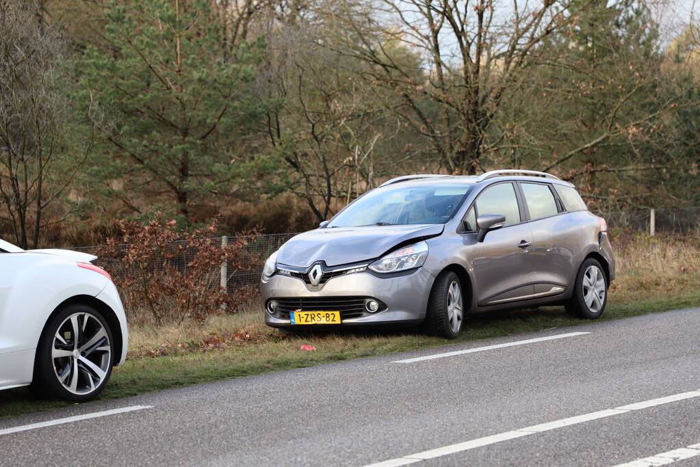 Meerdere voertuigen betrokken bij kop-staartbotsing