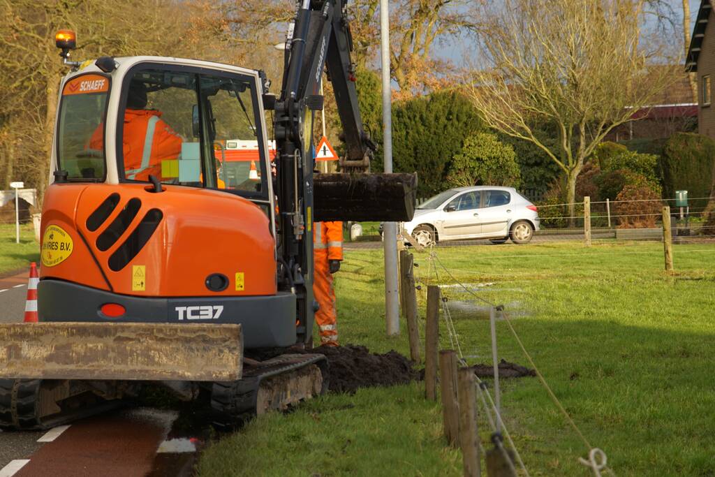 Huishoudens zonder water door lekkage