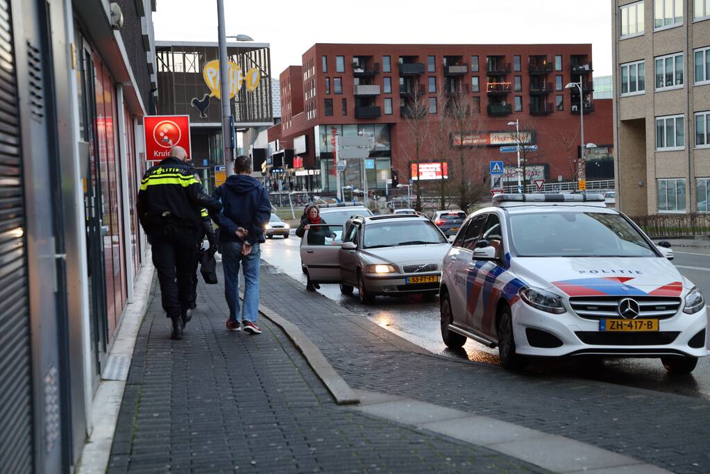 Winkeldief op heterdaad betrapt