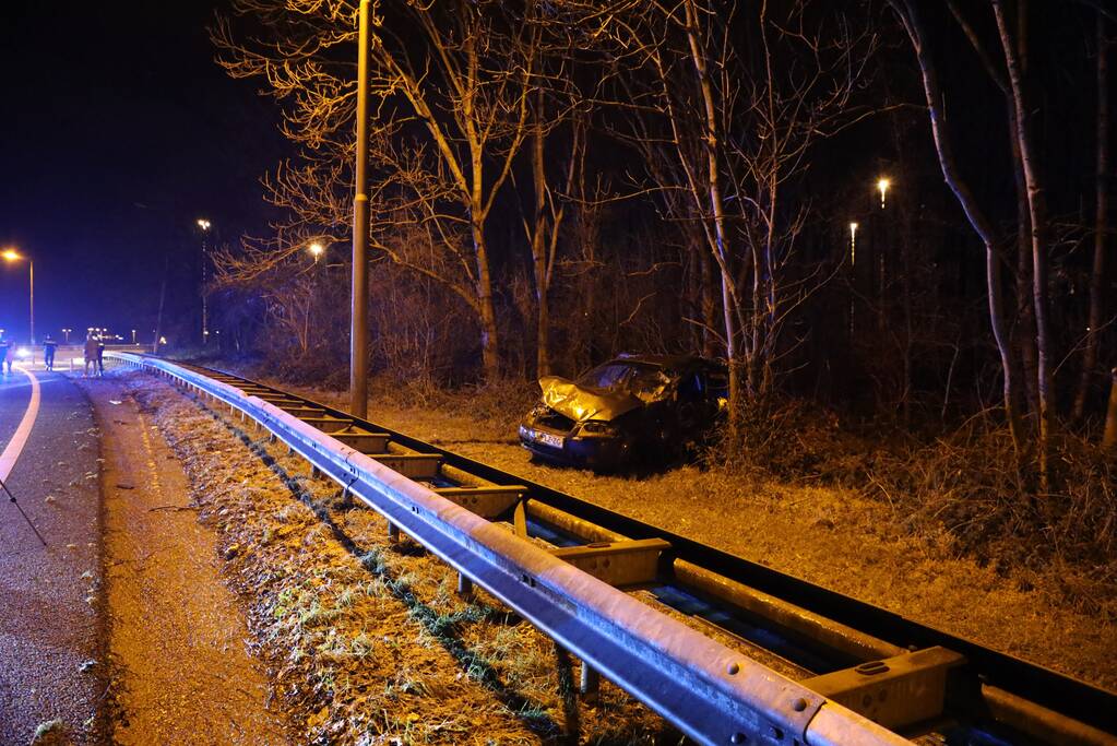Persoon zwaargewond bij zwaar ongeluk