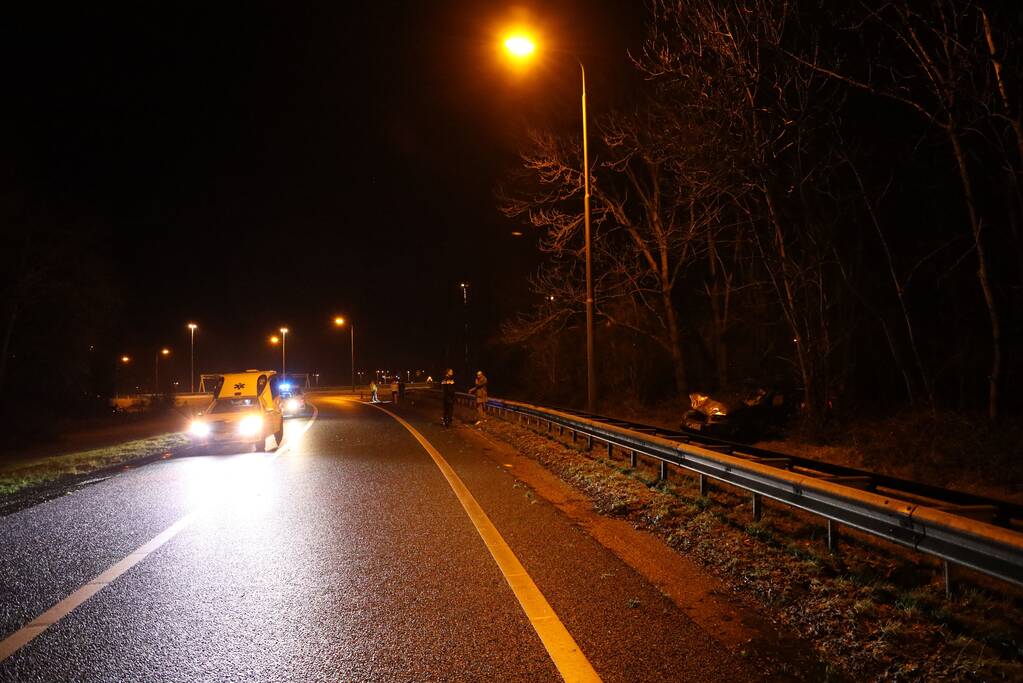 Persoon zwaargewond bij zwaar ongeluk