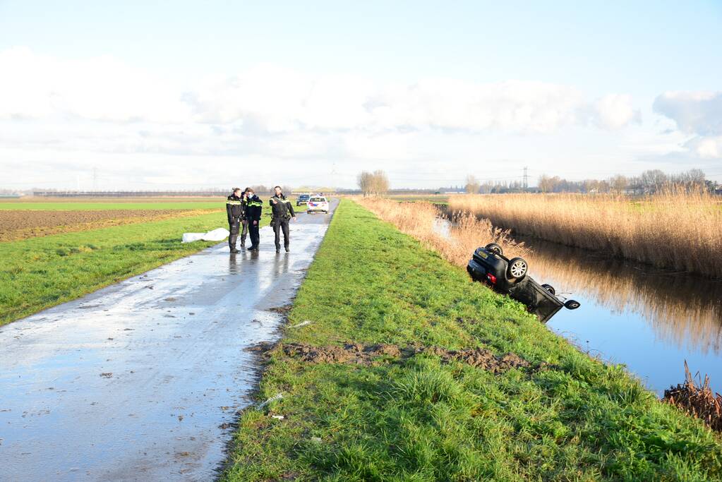 Auto te water geraakt, inzittenden overleden