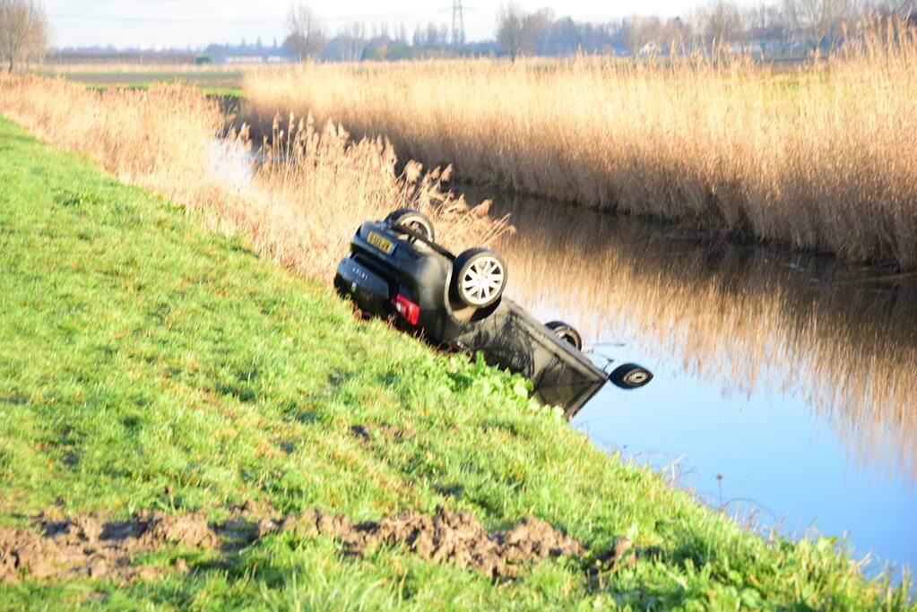 Auto te water geraakt, inzittenden overleden