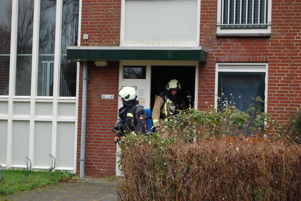 Brandweer doet onderzoek naar koolstofmonoxide