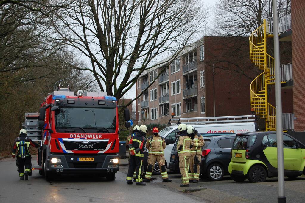 Brandweer doet onderzoek naar koolstofmonoxide