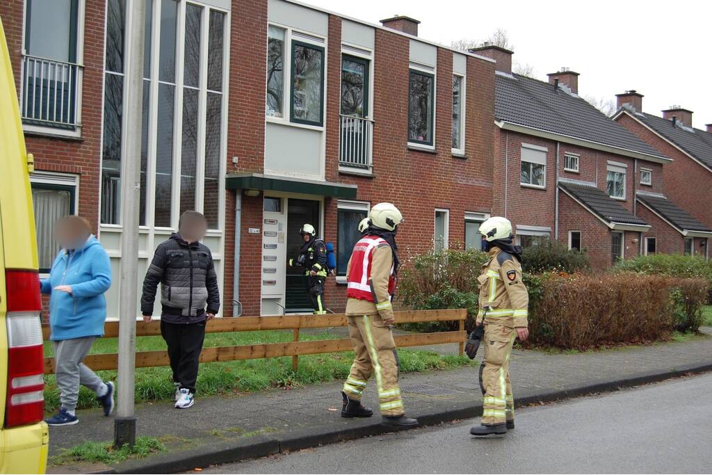 Brandweer doet onderzoek naar koolstofmonoxide