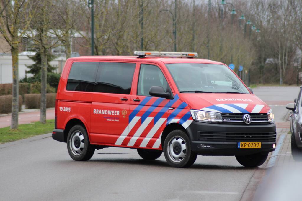 Brandweer schiet te hulp bij gaslek in woning