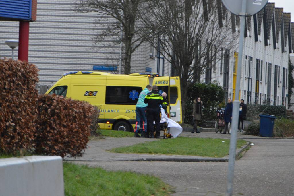 Persoon raakt gewond bij val