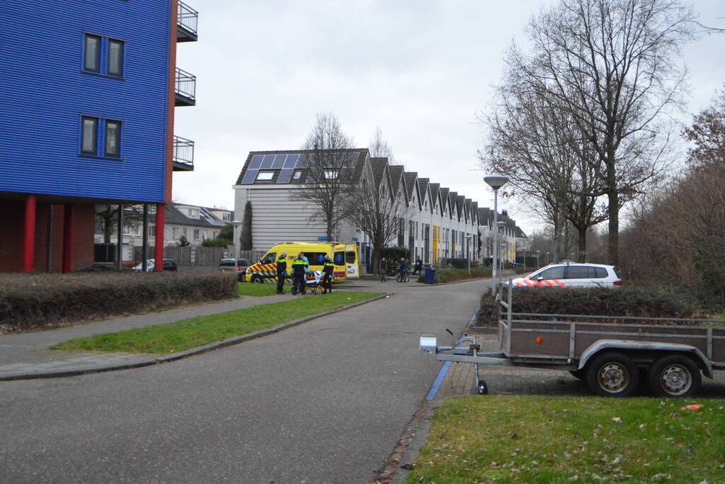 Persoon raakt gewond bij val