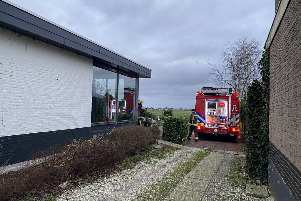 Brand in woning snel onder controle