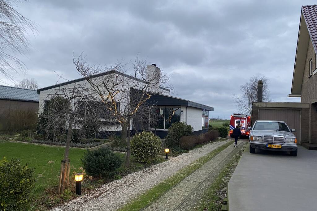 Brand in woning snel onder controle