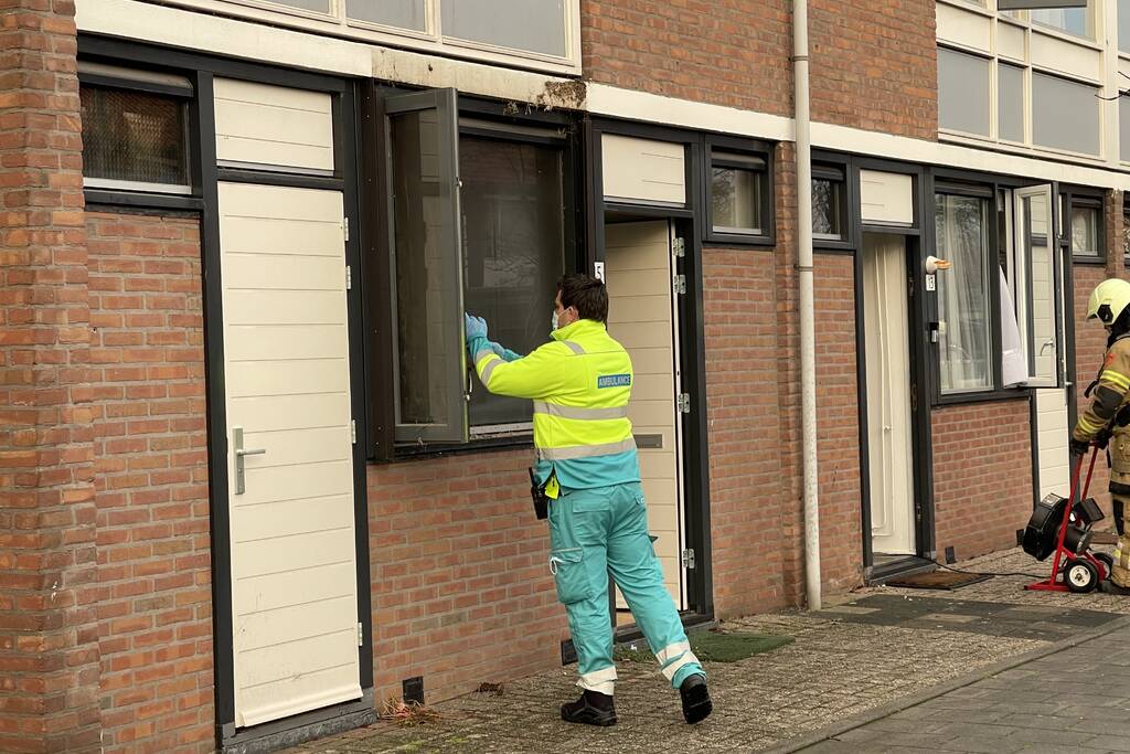 Veel schade bij woningbrand