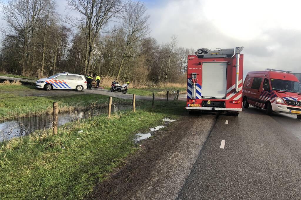 Watersporter in problemen geraakt natuurgebied Grote Wielen