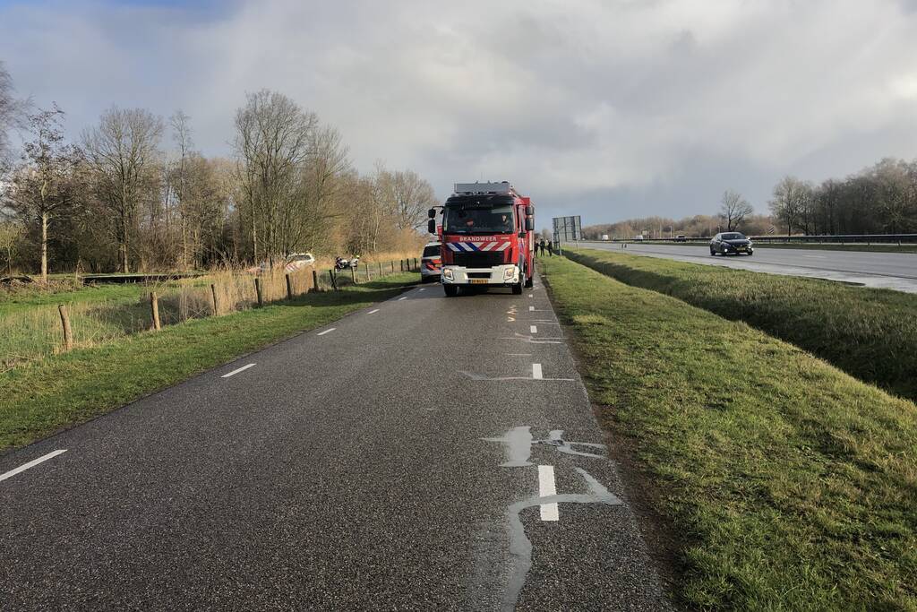 Watersporter in problemen geraakt natuurgebied Grote Wielen