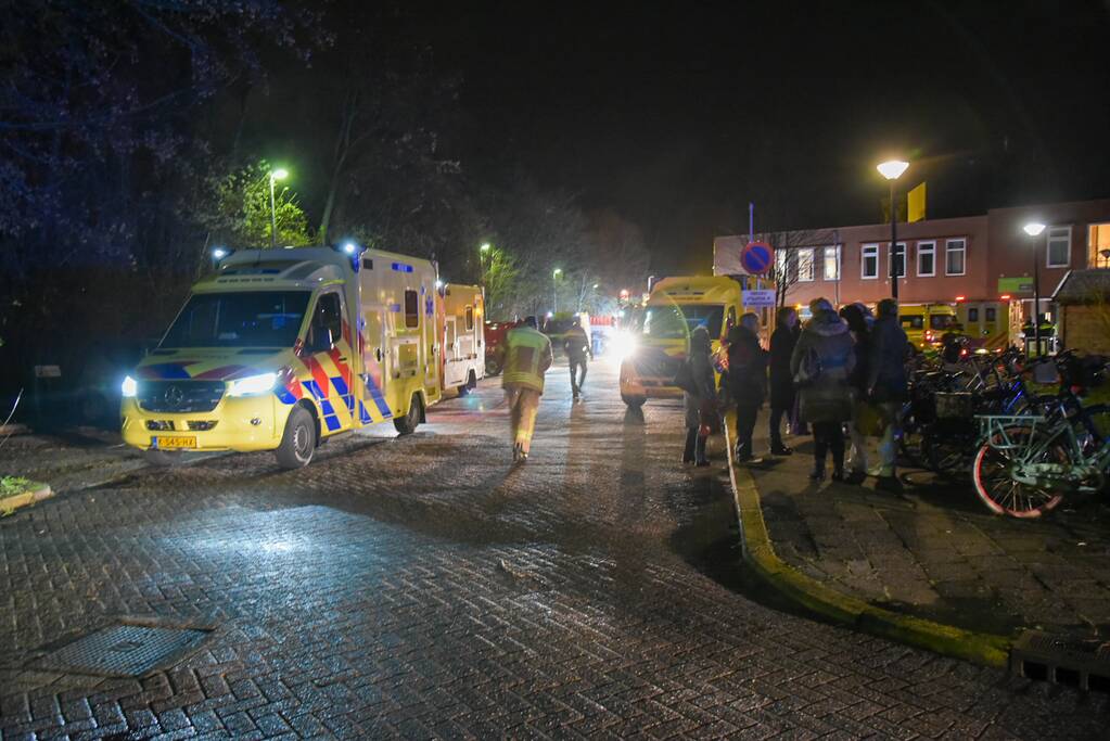 Zeer grote brand in Aafje verpleeghuis