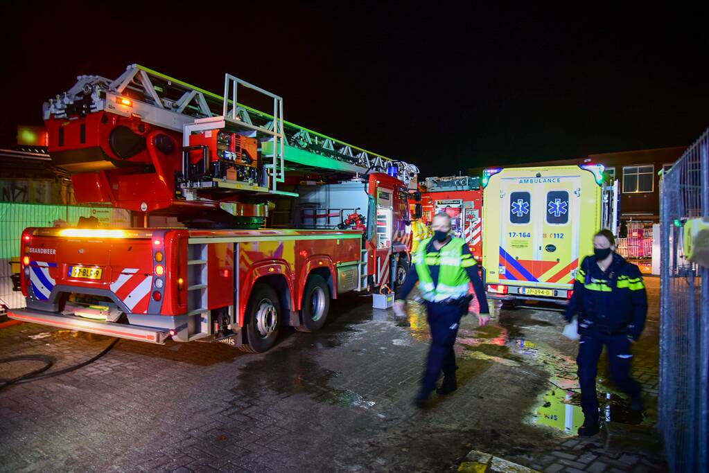 Zeer grote brand in Aafje verpleeghuis