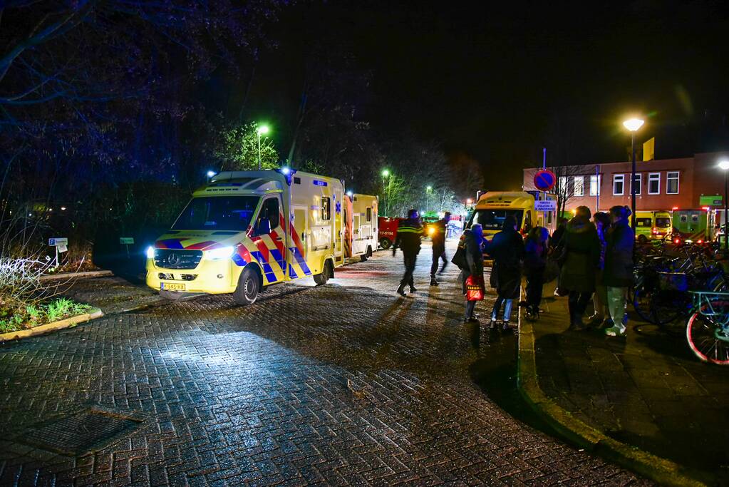 Zeer grote brand in Aafje verpleeghuis