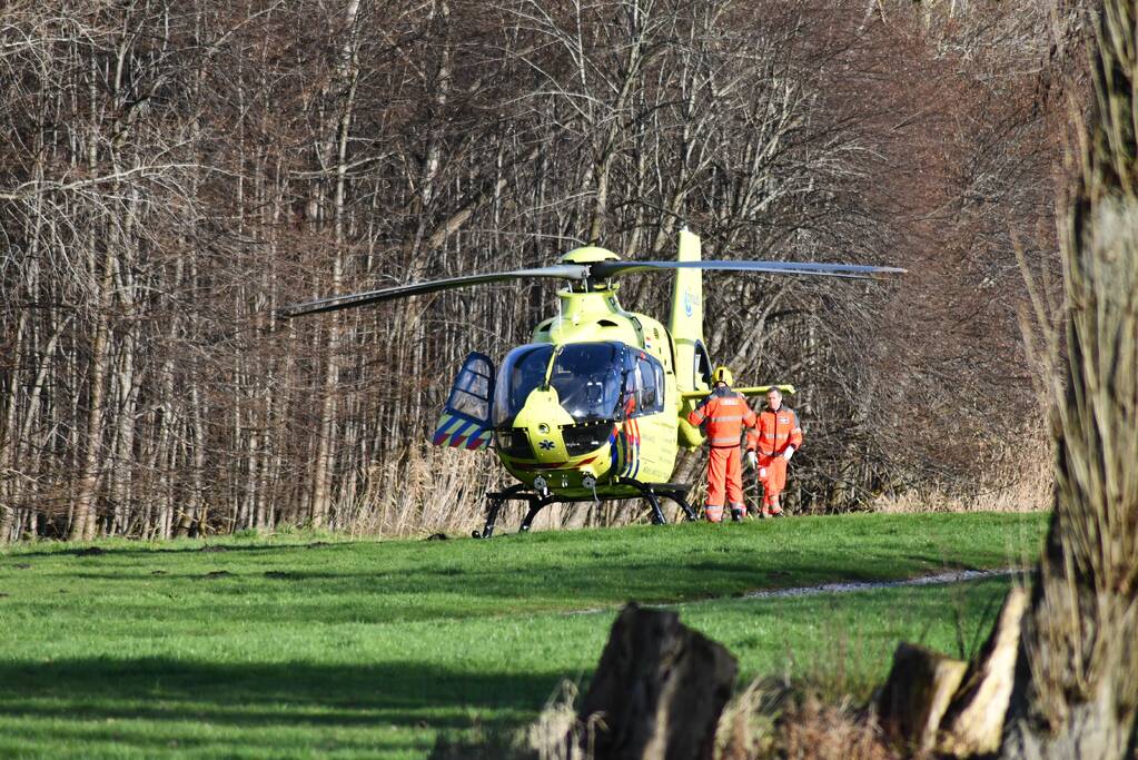 Traumahelikopter ingezet voor steekincident