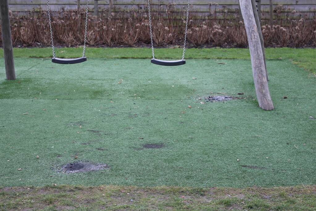 Kinderen betrapt bij fikkie steken in speeltuin