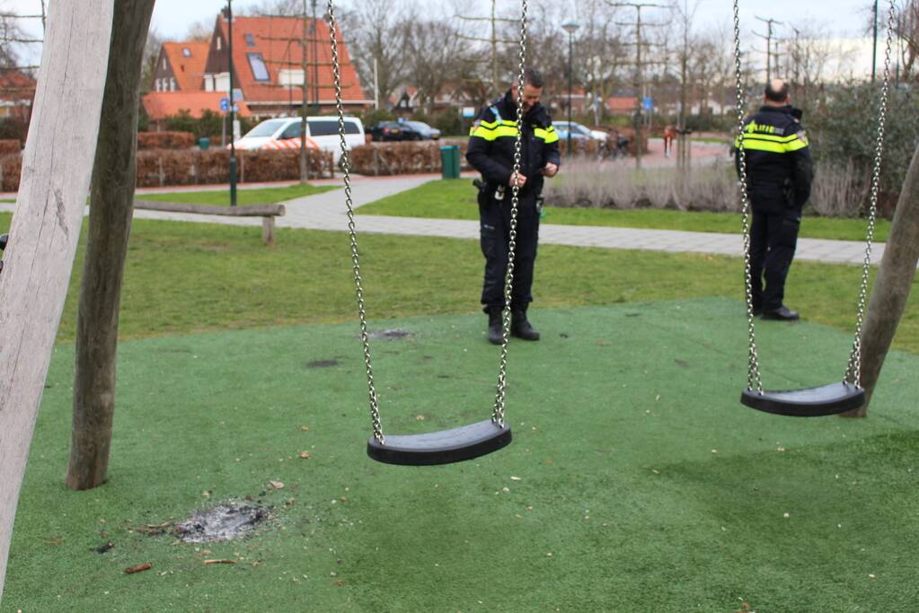 Kinderen betrapt bij fikkie steken in speeltuin