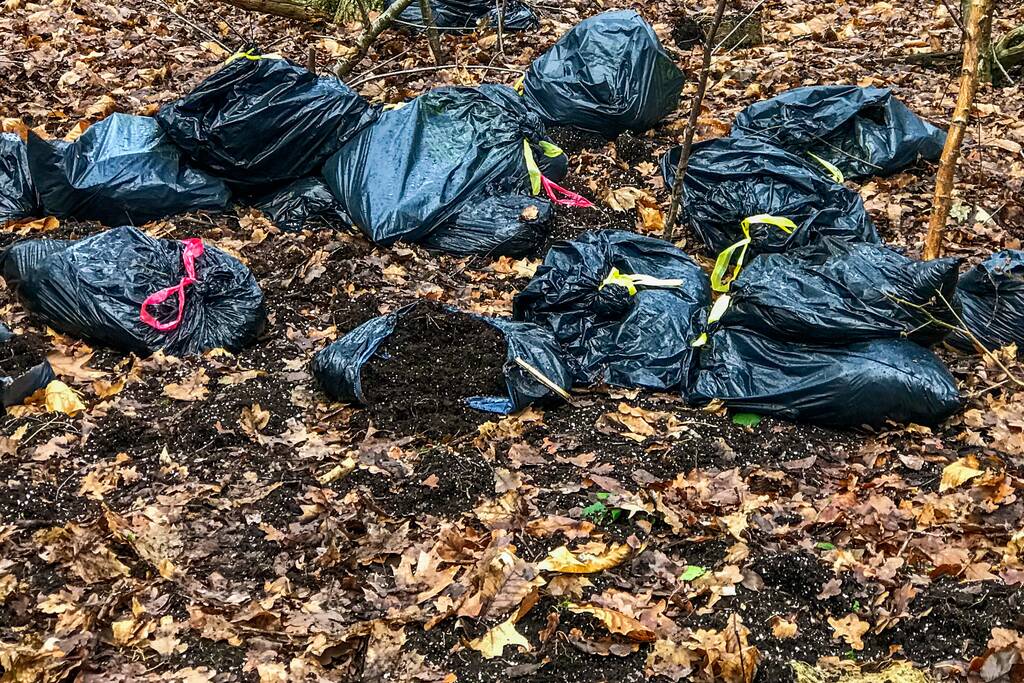 Dumping afval aangetroffen
