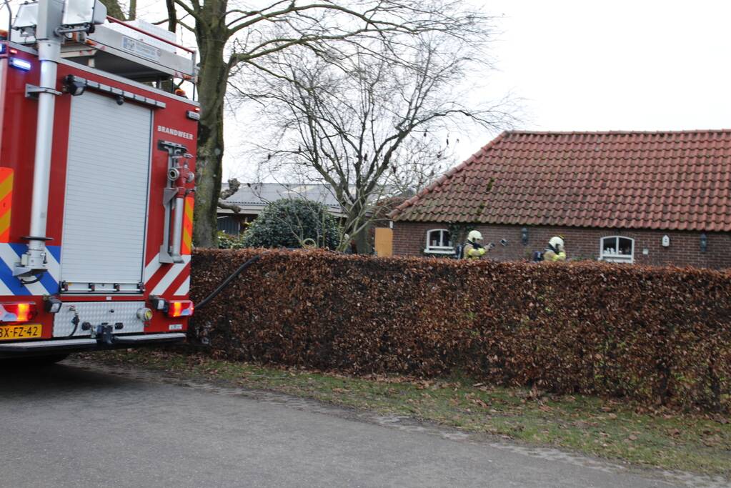 Onderzoek naar vreemde lucht in schuur
