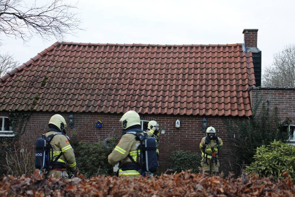 Onderzoek naar vreemde lucht in schuur