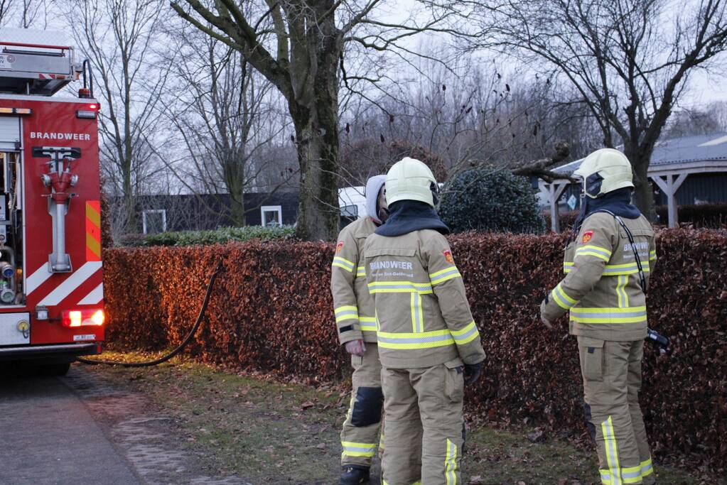 Onderzoek naar vreemde lucht in schuur