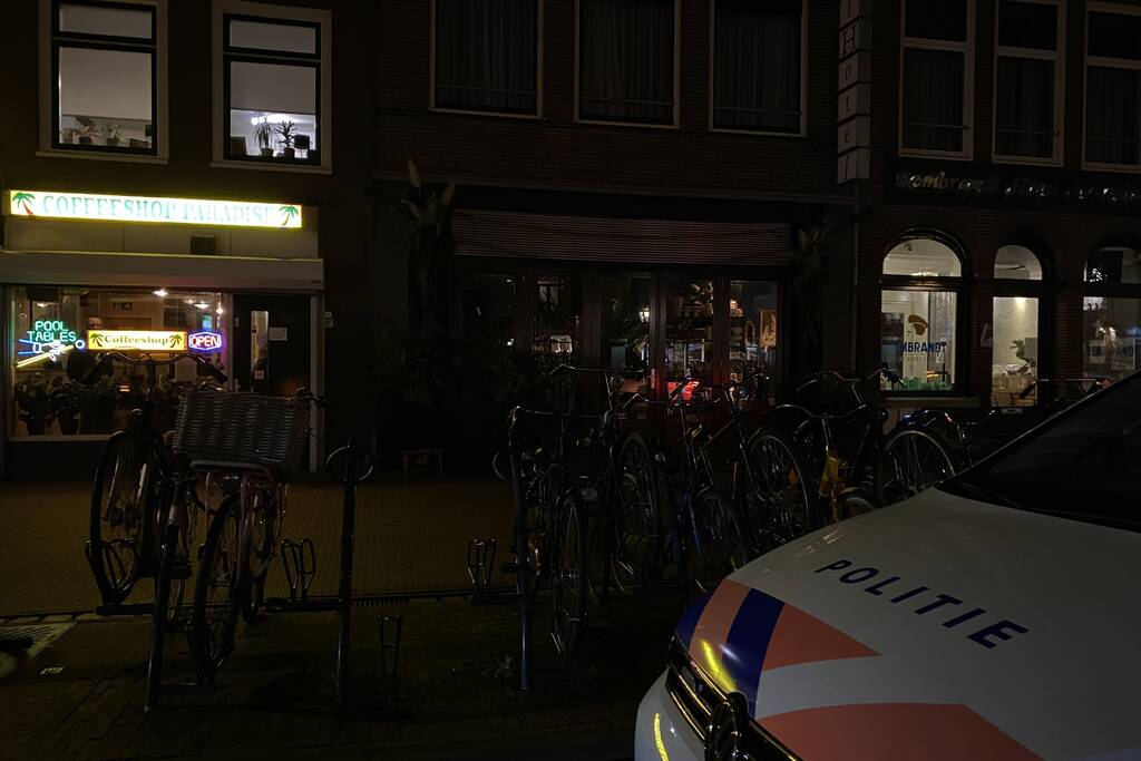 Overval op Coffeeshop Paradise