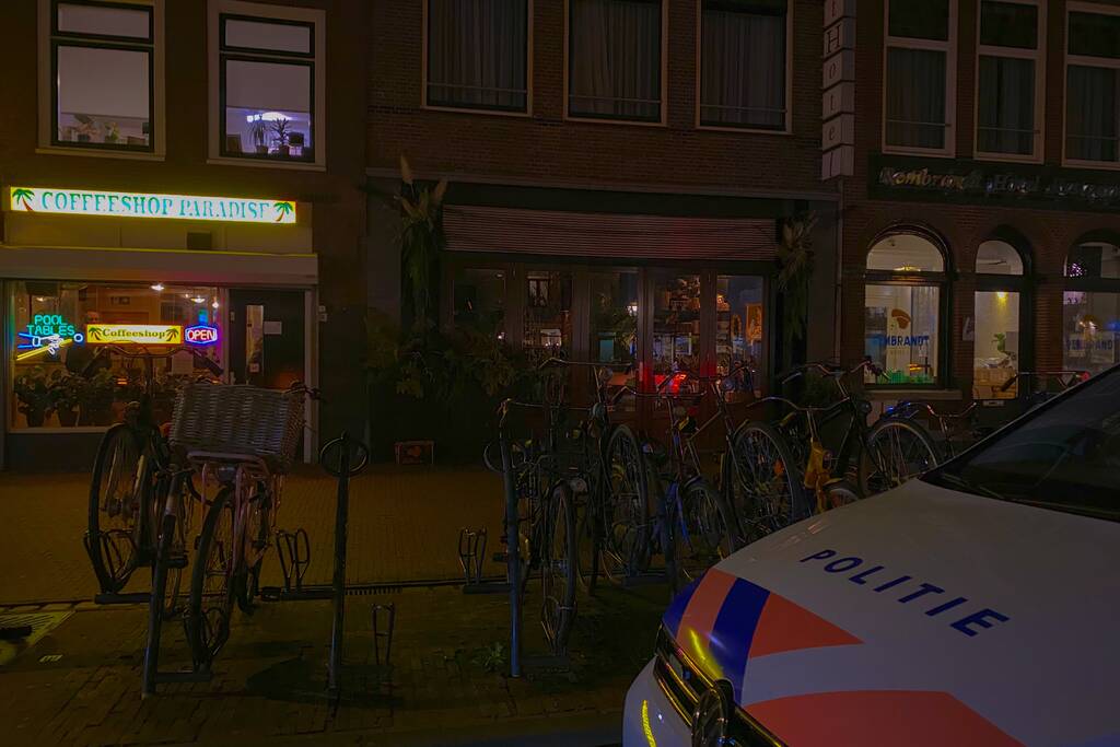 Overval op Coffeeshop Paradise