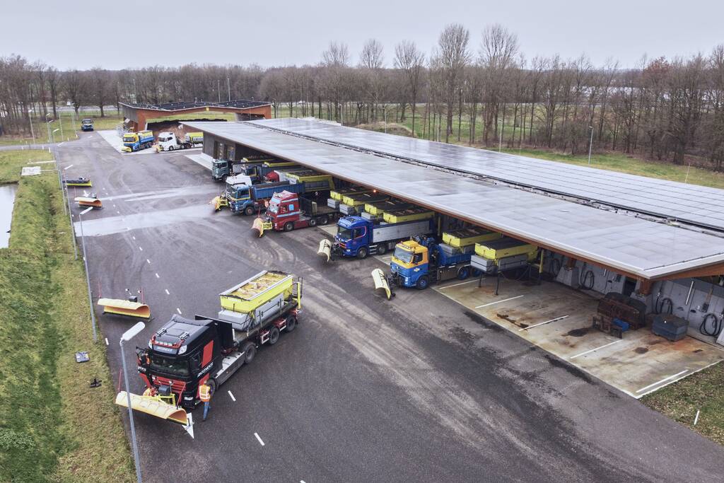 Voorbereidingen voor de sneeuw