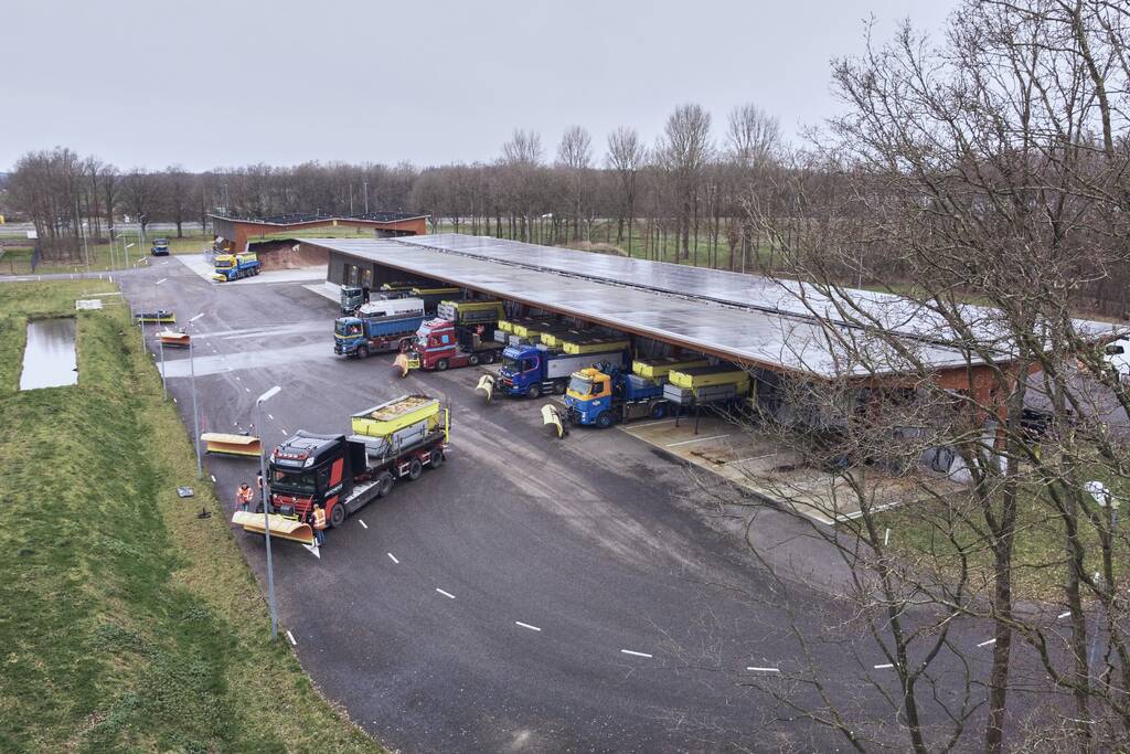 Voorbereidingen voor de sneeuw