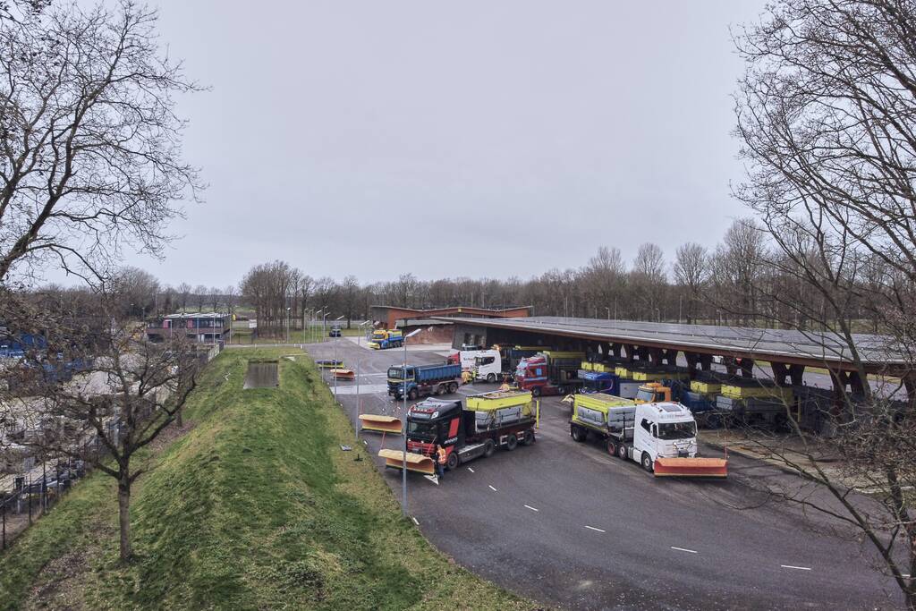 Voorbereidingen voor de sneeuw