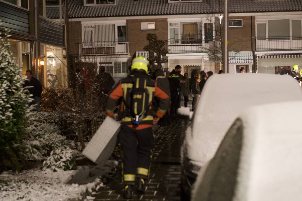 Schoorsteenbrand snel onder controle
