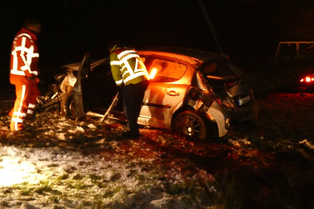 Bestuurder gevlucht bij ongeval