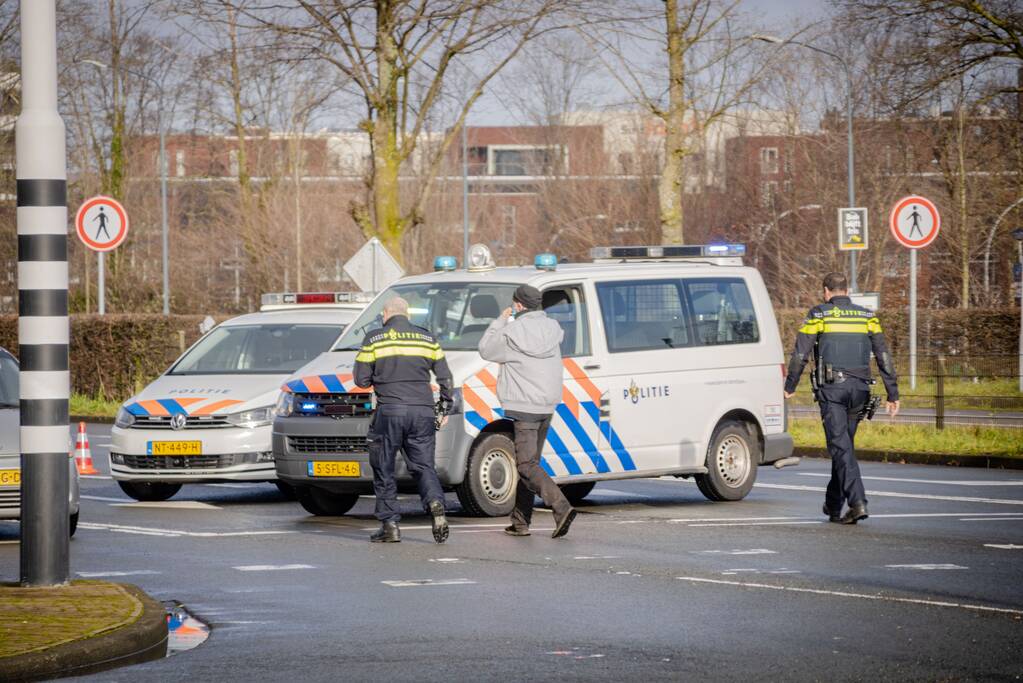 Voetganger gewond bij aanrijding met personenauto