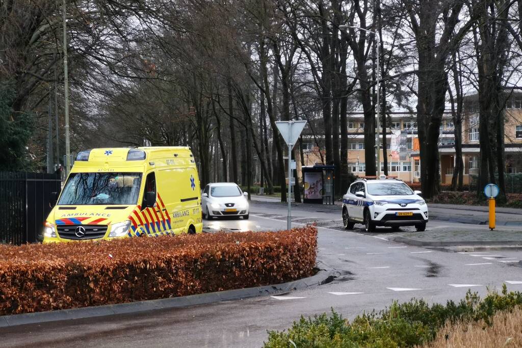 Eenzijdig ongeval met fietser