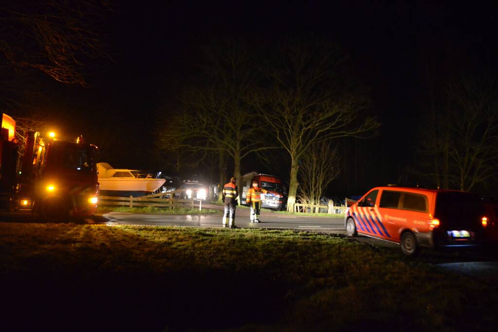 Brandweer en politie doen onderzoek