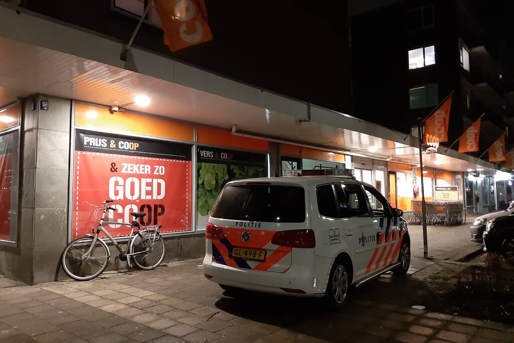 Overval op Coop-supermarkt