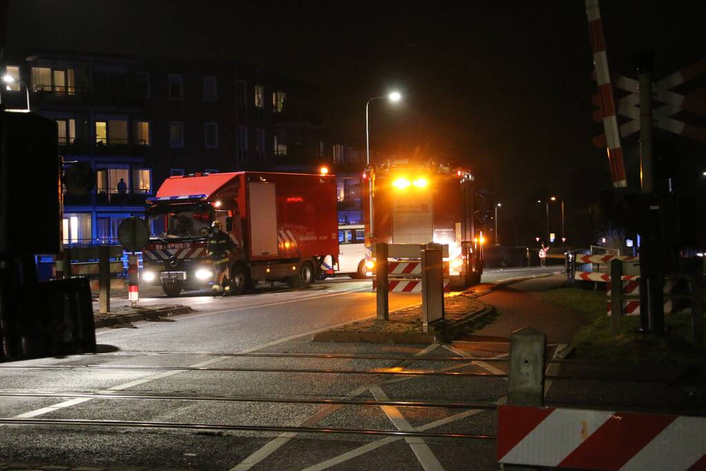 Treinverkeer gestremd na aanrijding
