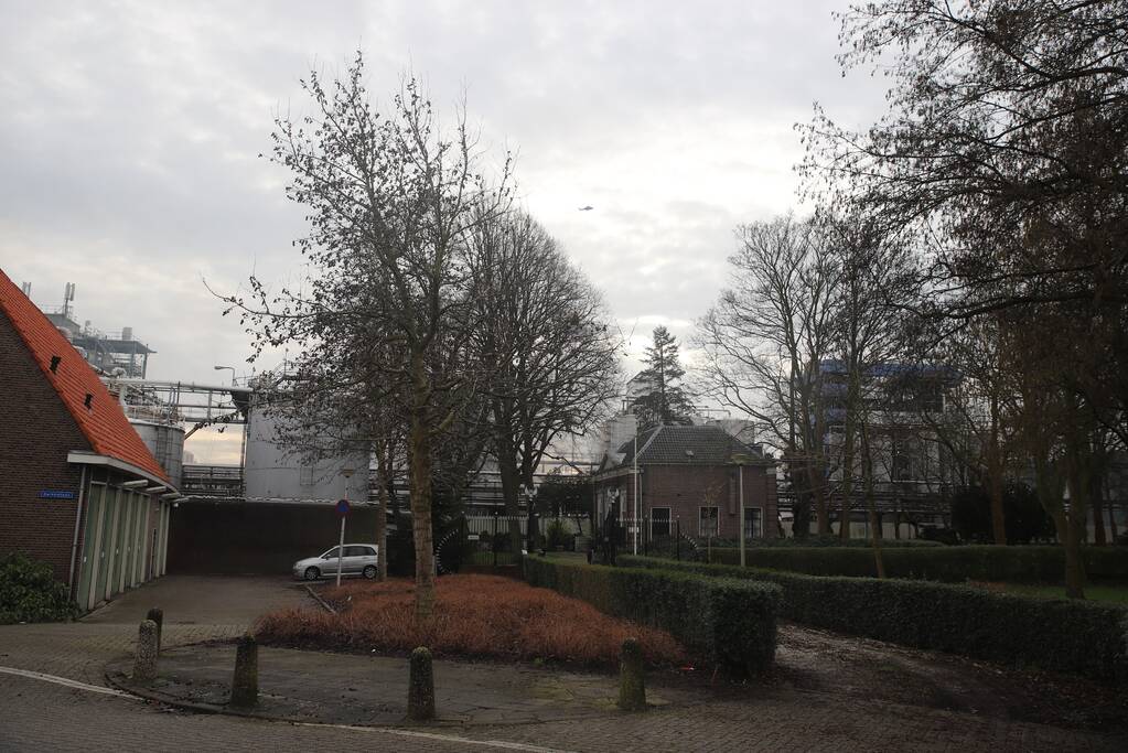Knallen en grote rookontwikkeling bij Croda Nederland