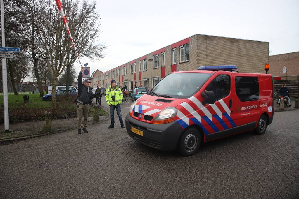 Knallen en grote rookontwikkeling bij Croda Nederland