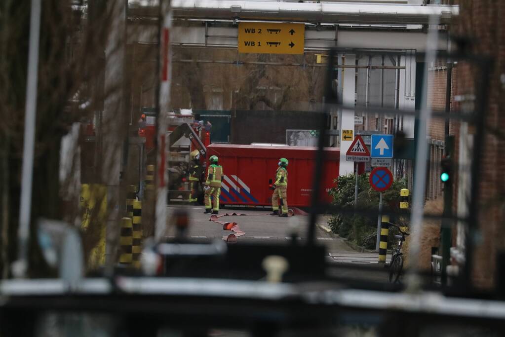 Knallen en grote rookontwikkeling bij Croda Nederland