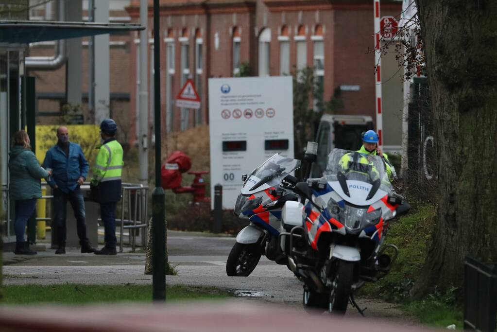 Knallen en grote rookontwikkeling bij Croda Nederland